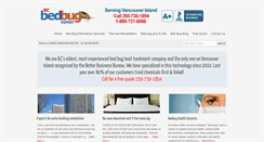 Desktop Screenshot of bcbedbugexpert.com